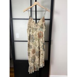 Y2K Younique Floral Boho Print Dress Size Large